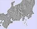 Central Honshu snow map