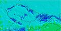 Czech Republic / Slovakia temperature map