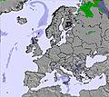 Европа snow map