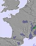 Frankreich snow map