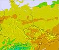 Germany temperature map
