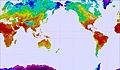 Global - Pacific View temperature map