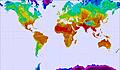 Χάρτης θερμοκρασιών για Global - Atlantic View