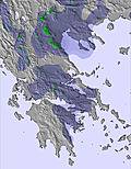 Grecia snow map