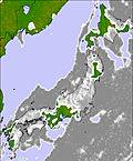 Japan Mapa de Nuvens