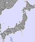 Japan snow map