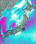 Japan 風の地図