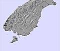 South Island - lower snow map