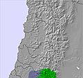 Santiago del Cile snow map