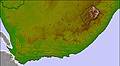 South Africa Mapa oblaků