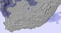 South Africa snow map