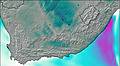 South Africa Wind Kaart