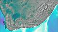 South Africa mapa de vento