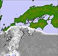 Southern Japan cloud forecast for this period