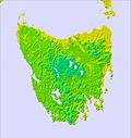 Tasmania temperature forecast for this period