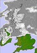 United Kingdom cloud forecast for this period