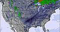 United States Mapa de Neve (3 dias)