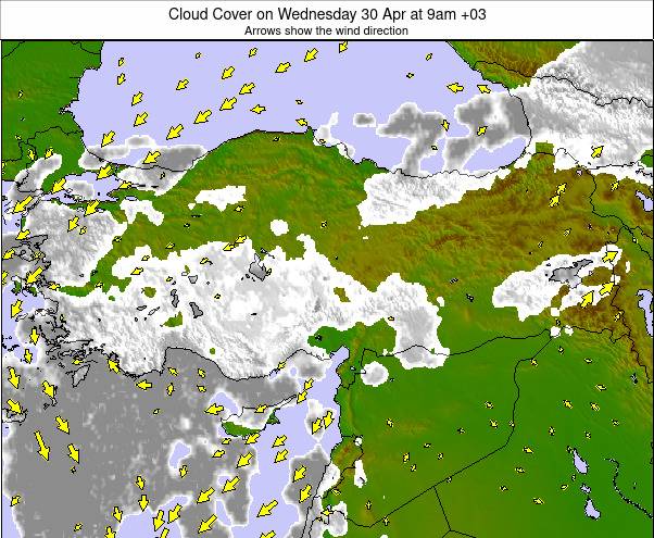 Turkey weather map - click to go back to main thumbnail page