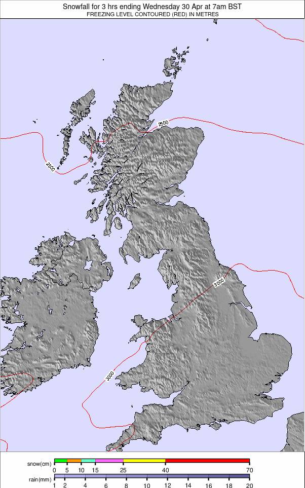 United Kingdom weather map - click to go back to main thumbnail page