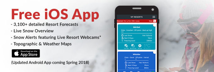Snow-Forecast iOS app