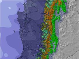 Chillan-Pucon Snow Map (3 Days)