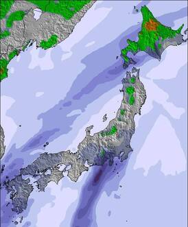 Japan Snow Map (3 Days)