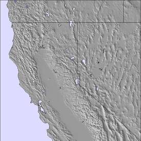 North California Snow Map (3 Days)