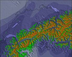Switzerland Snow Map (3 Days)