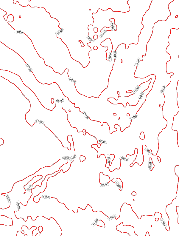 ニュージーランド用の天気図と雪の状態