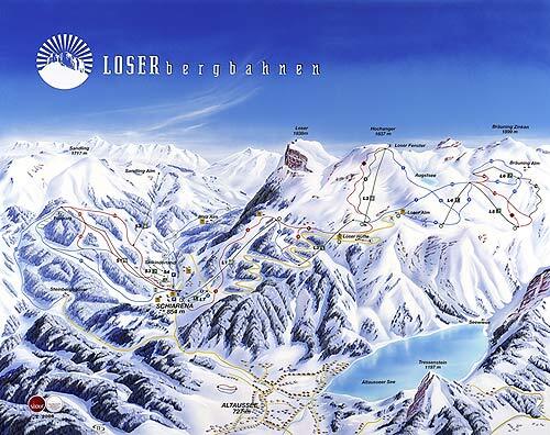 Altaussee Piste / Trail Map