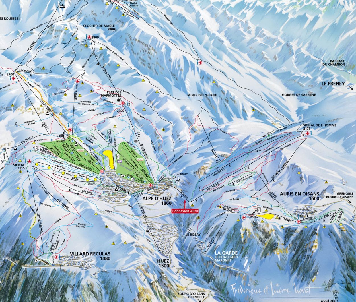 bourg d oisans ski