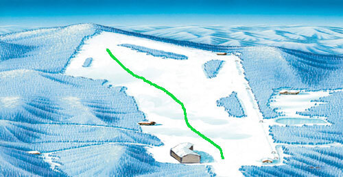 Celjska Koča Piste / Trail Map
