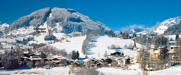 Goldegg Piste / Trail Map