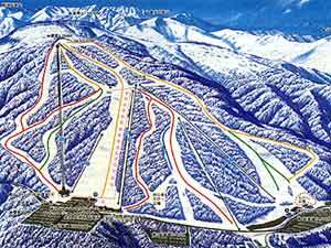 Hatoriko Piste / Trail Map