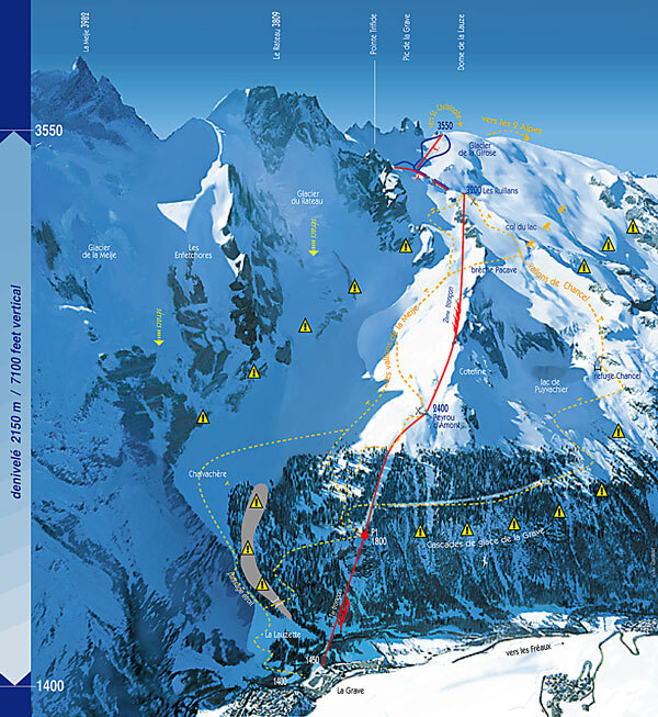 La Grave La Meije Ski Resort Guide Location Map La Grave