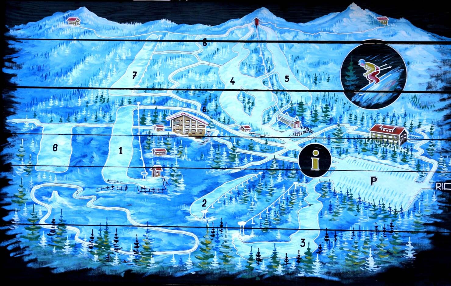 Platak Piste / Trail Map