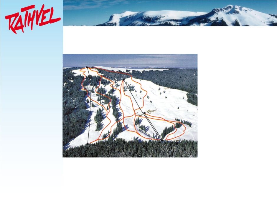 Rathvel s/Châtel-St-Denis Piste / Trail Map