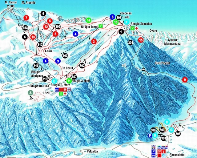 Ravascletto Ski Resort Guide Snow Forecast Com