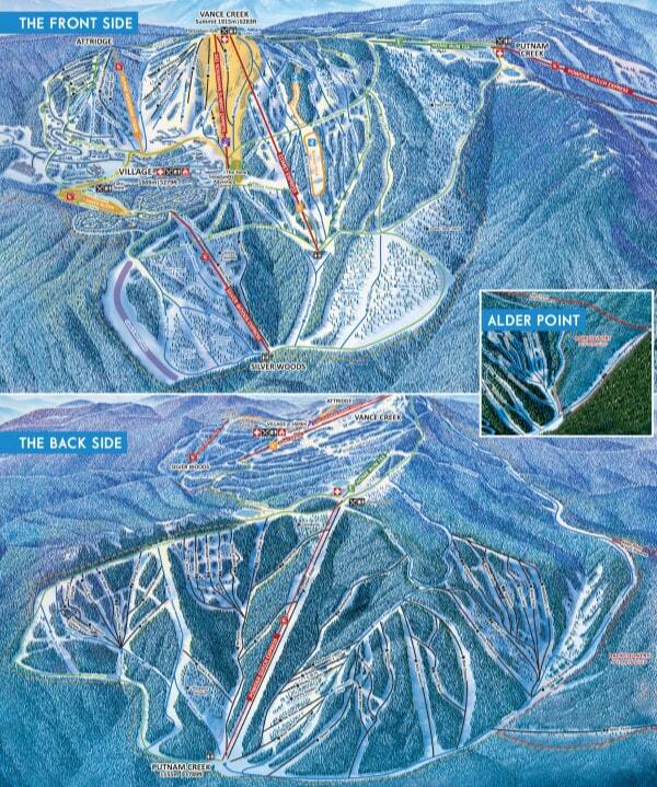 SilverStar Piste / Trail Map