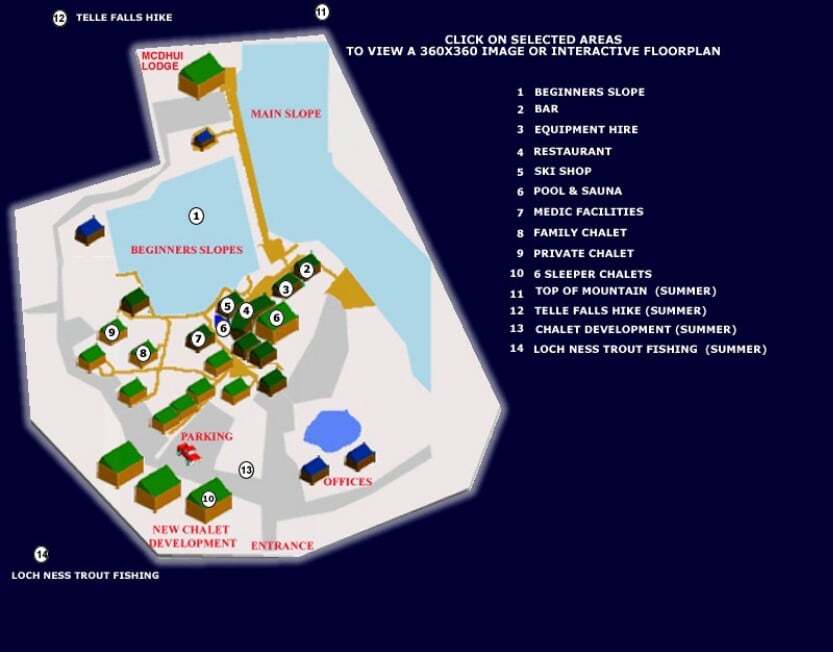 Tiffindell Piste / Trail Map