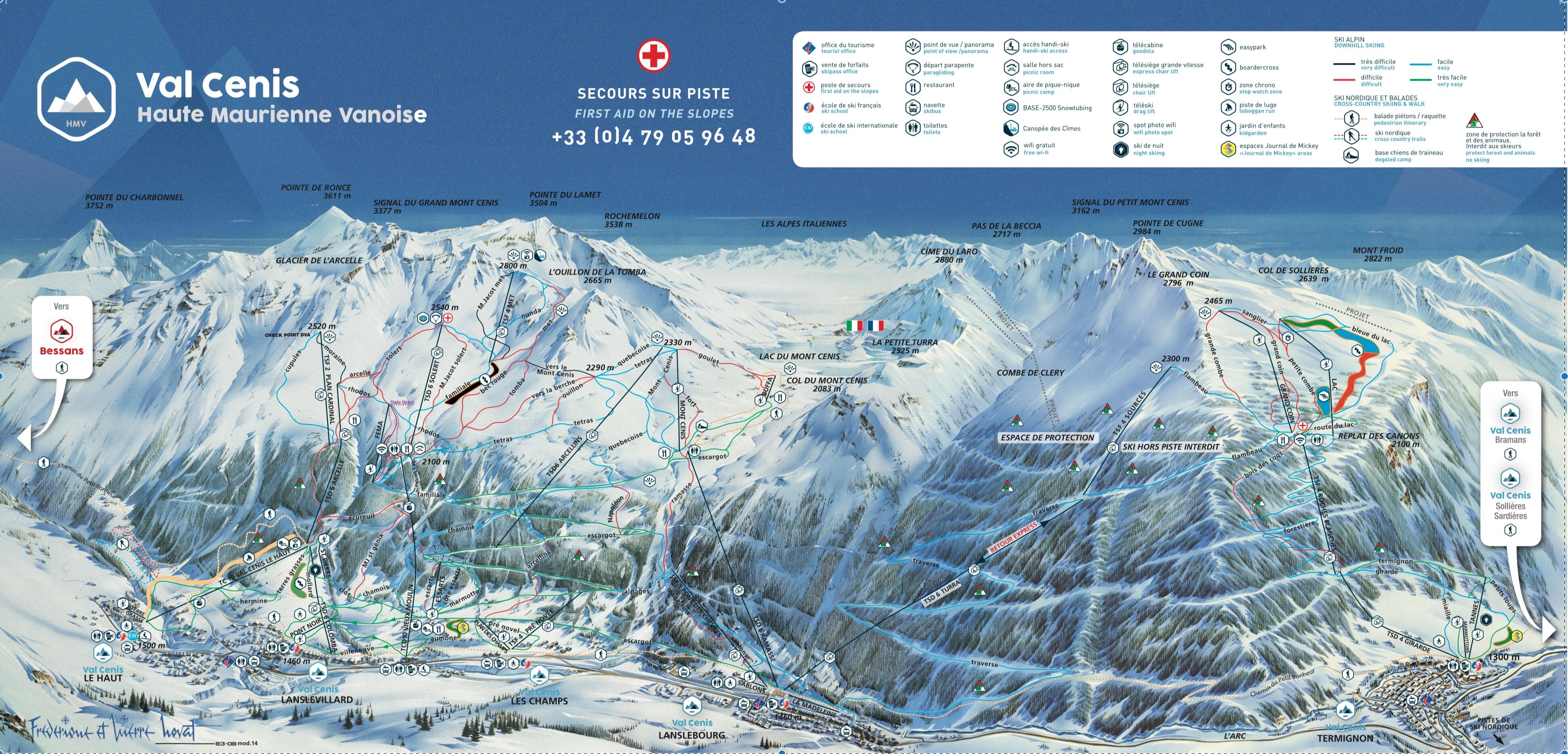 Alpe d'Huez Piste Map, Ski Maps & Resort Info