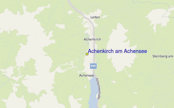 Achenkirch am Achensee Ski Resort Guide, Location Map & Achenkirch am