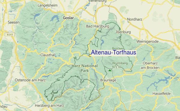 Altenau/Torfhaus Ski Resort Guide, Location Map & Altenau/Torfhaus ski