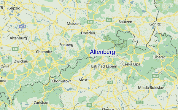 Altenberg Ski Resort Guide, Location Map & Altenberg ski holiday