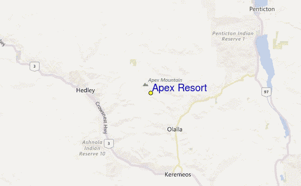 Apex Resort Ski Resort Guide, Location Map & Apex Resort ski holiday