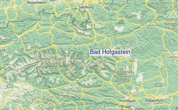 Bad Hofgastein Ski Resort Guide, Location Map & Bad Hofgastein ski