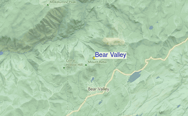 Bear Valley Ski Resort Guide, Location Map & Bear Valley ski holiday 