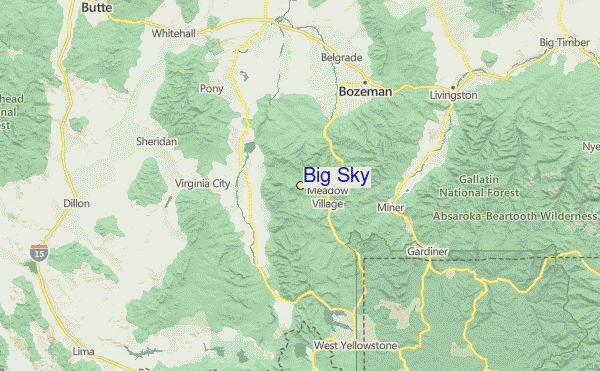 Big Sky Ski Resort Guide Location - Big Sky.8