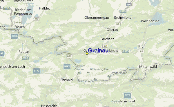 Grainau Ski Resort Guide, Location Map & Grainau ski holiday accommodation