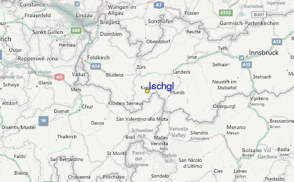 Ischgl Ski Resort Guide, Location Map & Ischgl ski holiday accommodation